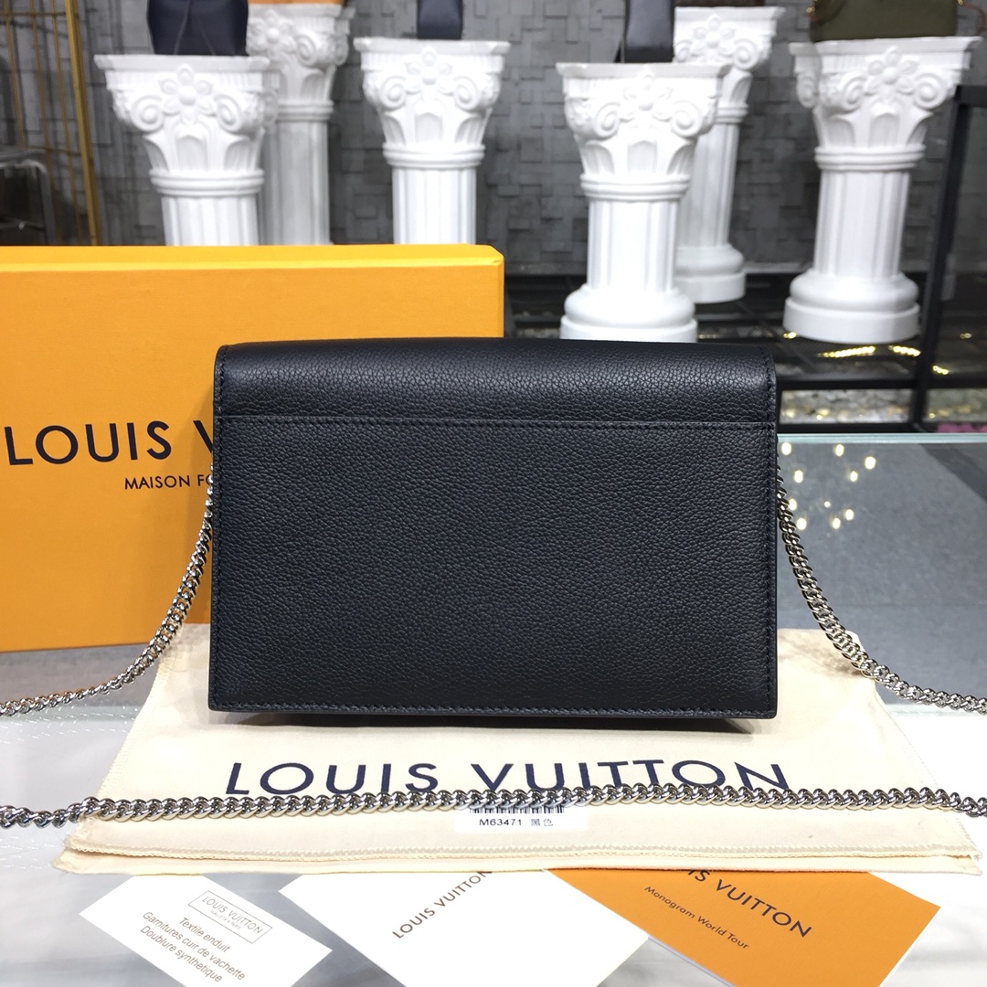 Louis Vuitton MYLOCKME POCHETTE Shoudler Bag M63926 Black